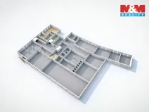 Prodej výrobních prostor, Jílové, Teplická, 3160 m2