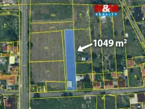 Prodej pozemku pro bydlení, Žatec - Velichov, 1049 m2