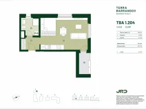 Prodej bytu 1+kk, Praha - Hlubočepy, Silurská, 40 m2