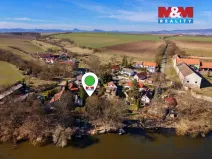 Prodej zahrady, Brozany nad Ohří - Hostěnice, 486 m2