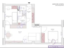 Pronájem bytu 3+kk, Vrchlabí, U nemocnice, 50 m2