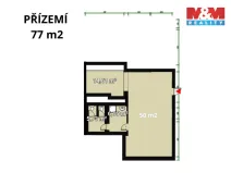 Pronájem obchodního prostoru, Plzeň - Vnitřní Město, Solní, 77 m2