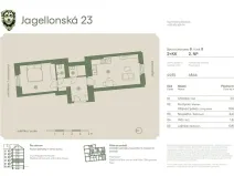 Prodej bytu 2+kk, Praha - Žižkov, Jagellonská, 60 m2