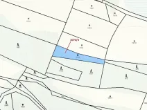 Dražba pozemku, Kněžnice, 631 m2