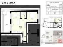 Prodej bytu 2+kk, Ivančice, 44 m2