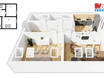 Pronájem bytu 2+1, Rychnov nad Kněžnou, Staré náměstí, 70 m2