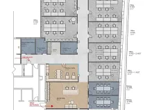 Pronájem kanceláře, Praha - Karlín, Křižíkova, 488 m2