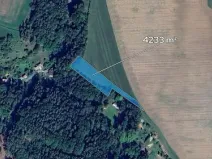 Prodej podílu pole, Lanžov, 1058 m2