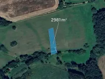Prodej podílu pole, Kostelec nad Vltavou, 1490 m2