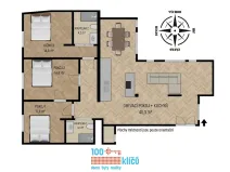 Pronájem bytu 4+kk, Praha - Nové Město, Štěpánská, 103 m2