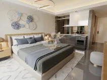 Prodej bytu 1+kk, Trikomo, Kypr, 37 m2