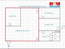 Pronájem obchodního prostoru, Pardubice - Zelené Předměstí, 17. listopadu, 90 m2