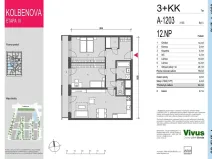 Prodej bytu 3+kk, Praha - Vysočany, Smržových, 85 m2