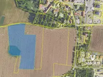 Prodej podílu pozemku pro bydlení, Praha - Sobín, 4933 m2