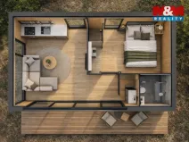 Prodej chaty, Chodová Planá - Pístov, 18 m2