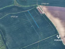 Prodej podílu pole, Nosislav, 1295 m2