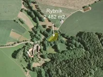 Pronájem rybníku, Votice, 2482 m2