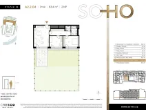 Prodej bytu 3+kk, Praha - Holešovice, Jankovcova, 83 m2