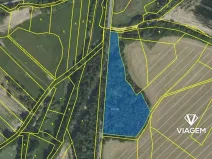 Prodej podílu lesa, Krchleby, 414 m2