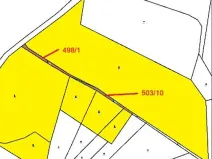Prodej lesa, Otín, 928 m2