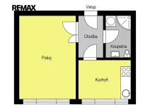 Pronájem bytu 1+1, Kolín, Dělnická, 31 m2