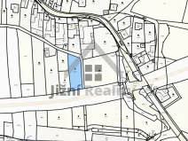 Prodej zahrady, Chýnov, Černovická, 1274 m2