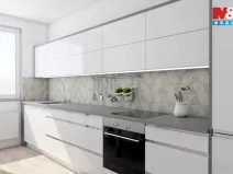 Pronájem bytu 3+1, Kladno - Kročehlavy, Otevřená, 68 m2