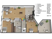 Prodej bytu 3+1, Znojmo, Zelenářská, 192 m2