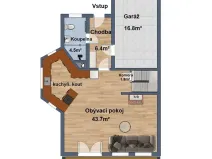 Prodej rodinného domu, Dolní Břežany, K Písnici, 136 m2