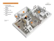 Pronájem bytu 2+kk, Libčice nad Vltavou, Letecká, 67 m2