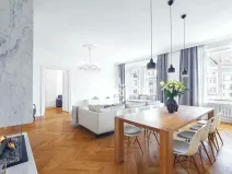 Prodej bytu 4+kk, Praha - Bubeneč, Puškinovo náměstí, 147 m2