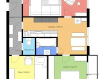 Prodej bytu 3+1, Ledeč nad Sázavou, Marie Majerové, 70 m2