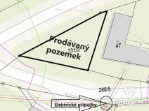 Prodej zahrady, Moravské Budějovice, 345 m2