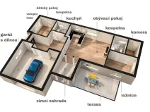 Prodej rodinného domu, Svémyslice, Sluncová, 155 m2