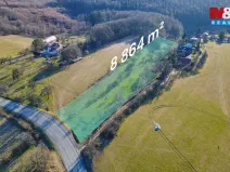 Prodej zahrady, Zlín - Kudlov, 8864 m2