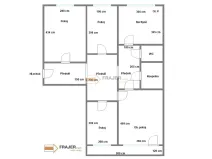 Pronájem bytu 4+1, Praha - Stodůlky, Dominova, 87 m2