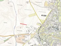 Prodej komerčního pozemku, Kyjov, 1955 m2