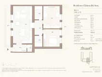 Prodej bytu 3+kk, Býchory, 101 m2