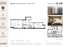 Prodej bytu 2+kk, Praha - Holešovice, Kostelní, 62 m2