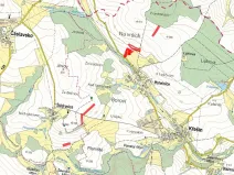 Prodej pole, Křešín, 24814 m2