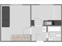 Prodej bytu 1+1, Slaný, Mírová, 27 m2