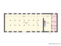 Pronájem skladu, Hradec Králové, Zelená, 413 m2