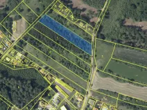 Prodej louky, Velké Popovice, 1009 m2