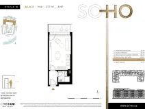 Prodej bytu 1+kk, Praha - Holešovice, Dělnická, 28 m2