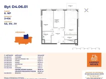 Prodej bytu 3+kk, Mělník, Bezručova, 84 m2