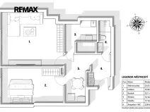 Prodej bytu 2+1, Praha - Košíře, Vrchlického, 60 m2