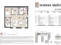 Prodej bytu 3+kk, Brandýs nad Labem-Stará Boleslav - Stará Boleslav, Nábřeží, 89 m2