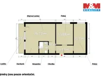 Pronájem bytu 3+kk, Praha - Karlín, U Sluncové, 65 m2