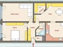 Pronájem bytu 3+1, Hradec Králové, Truhlářská, 80 m2