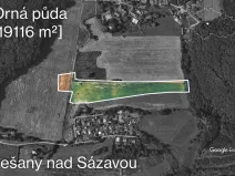 Prodej pole, Lešany, 19116 m2